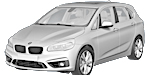 BMW F45 P0B6F Fault Code